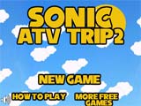 Juegos de Motos: Sonic ATV Trip 2 - Juegos de motos tron